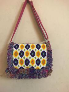 Última Colección Boho India: Bolso Tote de Mujer con Cremallera y Borlas Hechas a Mano, Estilo Bohemio, para Noche y Compras - Product Image 5