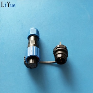 SD13 SD16 SD20 SD28 M13 M16 M20 M28series Otomotif Plastik Tahan Air Plug Straight 2-24P Listrik Belakang Mount Soket Konektor - Product Image 5