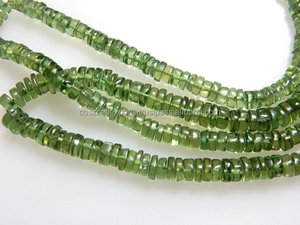 Perles rondes en apatite verte pour la fabrication de bijoux, certifiées par un tiers, Coszcalt Exports India - Product Image 5