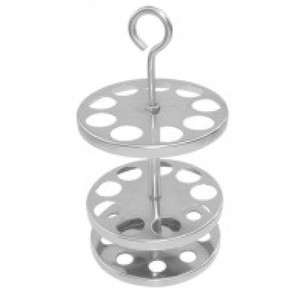 Instruments chirurgicaux modèle rond en acier inoxydable 18/10 3001 Tube Rack marchandises creuses avec des propriétés essentielles - Product Image 6