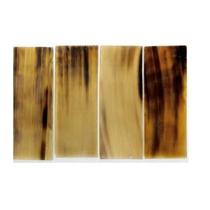 Platos de cuerno de Búfalo en blanco y placas de cuerno de vaca Cuerno de búfalo y buey de agua de color negro natural y producto de gran oferta - Product Image 5