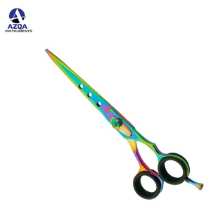 Tijeras Profesionales para Cortar el Cabello de Peluquería, Tijeras de Salón de Belleza con Doble Reposadito para los Dedos - Product Image 2