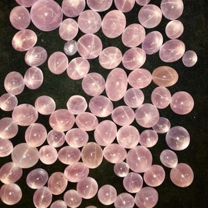 Pierre précieuse naturelle, Rose, Quartz, étoile - Product Image 1