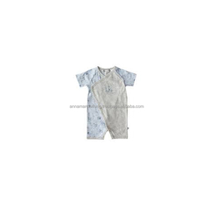 Custom Print Custom Color Custom Size Organic Cotton Baby Romper - Product Image 1