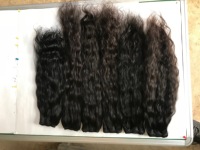 Extensiones de cabello Natural Remy virgen, cabello indio con cutícula alineada, venta al por mayor
