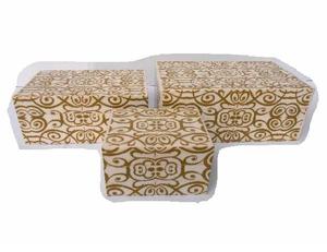 Caja de madera de mosaico de resina personalizable patrones impresos en cualquier color para organizador de joyas o regalos novedosos - Product Image 3