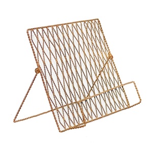 Nouveau porte-fichiers en fer à graver en métal, présentoir de brochures, support de livres - Product Image 5