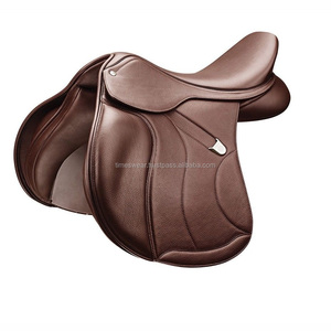 สีน้ำตาลที่มีคุณภาพสูงหนังแท้อเนกประสงค์อานม้า/อานภาษาอังกฤษ - Product Image 1