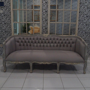 Meubles de Salon Canapé Meubles Vintage En Bois De Style Français - Product Image 2