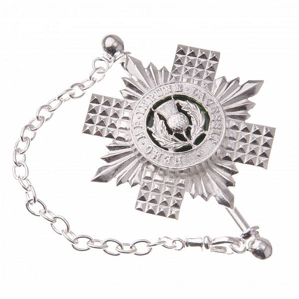 Silver Scottish Tartan Kilt Pin for Kilt Custom Logo OEM