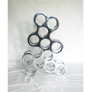 MÉTAL EN ALUMINIUM POLI BOUTEILLE CASIER À VIN - Product Image 5