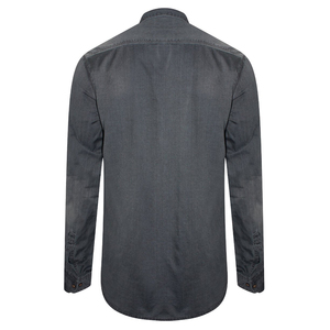 2018ผ้า100% ระบายอากาศของผู้ชายเสื้อเชิ้ตผ้าคอตตอนแห้งเร็วยาวสไตล์ลำลองสำหรับฤดูใบไม้ร่วง - Product Image 3