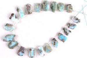 อัญมณีหยาบลาริมาร์ธรรมชาติที่มีคุณภาพดีที่สุดเครื่องประดับทำด้วยมือคอลเลกชันชั้นนำที่ไม่ได้รับการรักษา - Product Image 2