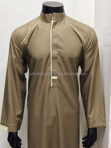 Thiết Kế Mới Người Đàn Ông Thobe Viscose Dân tộc Quần Áo Cho Người Lớn Phong Cách Arabic Thawb Cho Bé Trai Hồi Giáo Phong Cách Cho Sử Dụng Hàng Ngày - Product Image 6