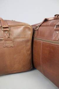 Sac de voyage en cuir véritable de style vintage Weekender pour les voyages de week-end-VCS 0004 - Product Image 3
