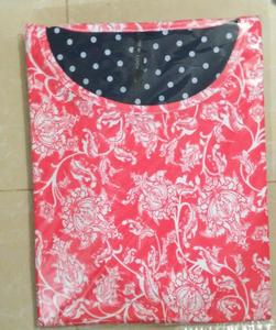 ฉลากชุดนอนสำหรับผู้หญิง,ชุดนอนผ้าฝ้ายพิมพ์ลายดอกไม้แขนสั้นชุดนอนเสื้อผ้าจากบังคลาเทศ - Product Image 4