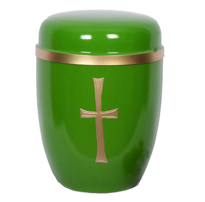 URNE DE CRÉMATION GRAVÉE BON MARCHÉ EN FER POUR URNE DE CENDRES ADULTES - Product Image 4