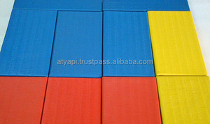 Tapis de judo EVA usagés pour l'entraînement, taille 1*1m, épaisseur 2-5cm, haute résistance et imperméable, marque ATYAPI - Product Image 4