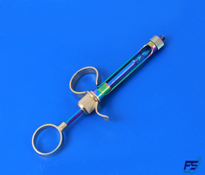 Jeringa de aspiración DENTAL de acero inoxidable, con recubrimiento de oro y multicolor, Cartucho DENTAL - Product Image 4