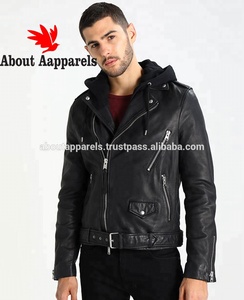 Veste de moto en cuir d'agneau véritable pour homme, mode d'hiver, nouveau design élégant, respirante, fermeture éclair, imprimé, grande taille - Product Image 6