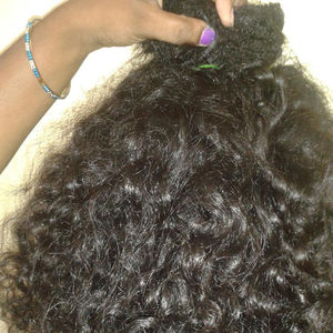 ผมต่อจากอินเดียผมเรมี่สำหรับต่อผมมนุษย์ผมบริสุทธิ์ไม่พันกันดั้งเดิม100% - Product Image 1