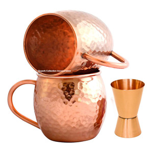 Taza de mula de Moscú martillada antigua Precio barato de la India Más vendido y de alta calidad - Product Image 2