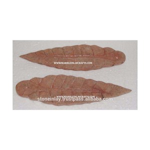 ที่ใส่ธูปทำมือจากหินสบู่รูปใบไม้ - Product Image 1
