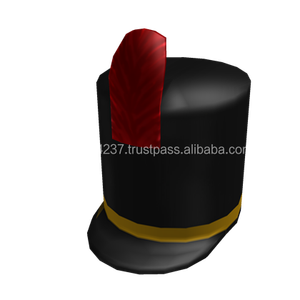 Logotipo de requisito personalizado 100% Cuero y lana Ajustable Hombres Sombreros Shako bordados hechos a mano - Product Image 3