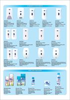 Dispenser Sabun Cair Plastik Premium Terbaru Double 400ml untuk Sabun Cair Aroma Pur SP 819