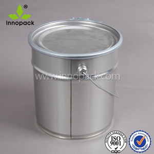 ถังสีโลหะขนาด 5 ลิตร พร้อมห่วงล็อคแบบคันโยก - Product Image 3