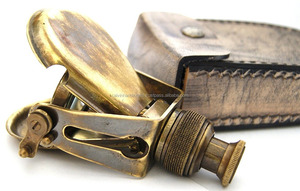 Calvin กล้องโทรทรรศน์กระเป๋าโบราณทำด้วยมือทำด้วยมือทองเหลืองพร้อมกล่องหนัง-กล้องส่องทางไกลแบบตาเดียวทะเลพร้อมเคสกล้องโทรทรรศน์ - Product Image 4