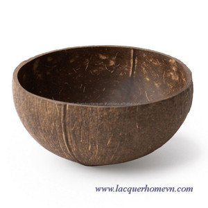 ขายดีที่สุดมือมะพร้าวเปลือกชามจาก Ha Thai Lacquer โรงงาน - Product Image 2