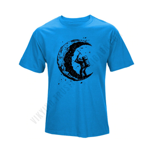 เสื้อยืดผู้ชายพิมพ์ลายแขนสั้นสำหรับผู้ชาย viky IND โลโก้ที่กำหนดเอง - Product Image 5