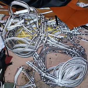 BLING White Leather Bridles with reins HORSE SADDLERY IN;dollar 9 sizes full cob Shetland - Product Image 4