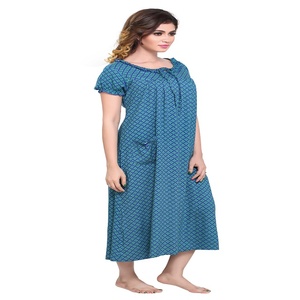 chinese dress ladies Shop Light Pink Pleated Cotton Night dress for Women Online  9shines label