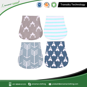 Multi Color Available High Quality Swaddle Designs Burp Cloths with Private Label - Product Image 2