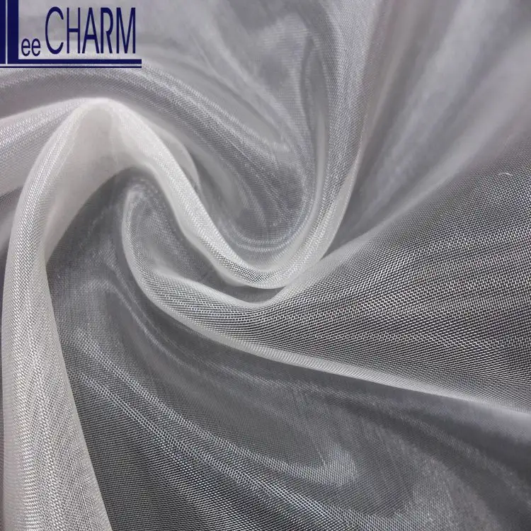 LCSH026 Taiwan Quality Voile 100% Nylon Sheer Curtain Fabric