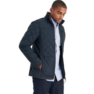 Chaqueta Bomber Acolchada para Hombre, con Logotipo Personalizado en la Parte Delantera, de Lona de Poliéster, sin Capucha, Cálida para Invierno, Resistente al Viento - Product Image 4