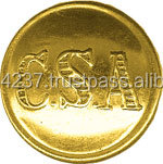 Boutons décoratifs neufs en métal 100% avec logo personnalisé selon les exigences du client, de haute qualité, en gros - Product Image 4