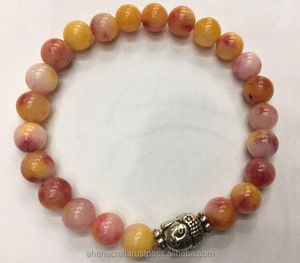 Hommes Népal Perlé En Gros Bracelet En Pierre - Product Image 6