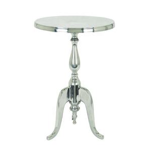 TABLE basse en bois massif/ALUMINIUM, TABLE basse, ronde, offre spéciale - Product Image 2