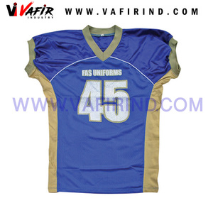 Maillot d'entraînement de football américain personnalisé respirant et grande taille de l'industrie Vafir - Product Image 2