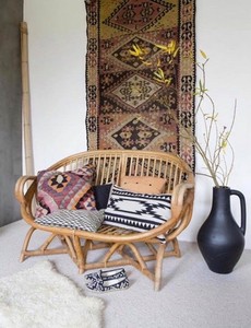 Chaise Vintage en rotin, chaise de Restaurant en rotin, avec fil d'acier de haute qualité - Product Image 2