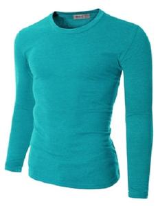 Haute qualité 100% coton hommes Golf col roulé à manches longues solide brodé pour Polo blanc Camisas personnalisé hommes Golf pour Polo S - Product Image 2