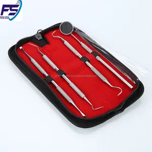 Juego Dental de acero inoxidable para dentistas, herramienta de pinzas de sonda de limpieza Oral - Product Image 1