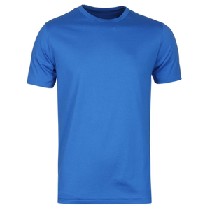 Camisetas de cuello redondo de algodón 100% para hombre, Jersey corto informal, transpirable, de secado rápido, pantalla sólida, sublimación personalizada de talla grande para - Product Image 2