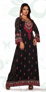KAFTAN CAFTAN CRAPE พิมพ์ KAFTAN อินเดีย - Product Image 2