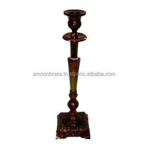 <b>Bronze</b> Embossed <b>Candle</b> <b>Holder</b> for Church Decoration - Product Image 4