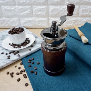 [Holar] Taiwan a fait le moulin en bois de broyeur manuel de grain de café avec le bois en caoutchouc - Product Image 6