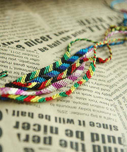 ขายส่งเครื่องประดับทำมือสไตล์โบฮีเมียนจากผ้าฝ้ายทอมือ - Product Image 1